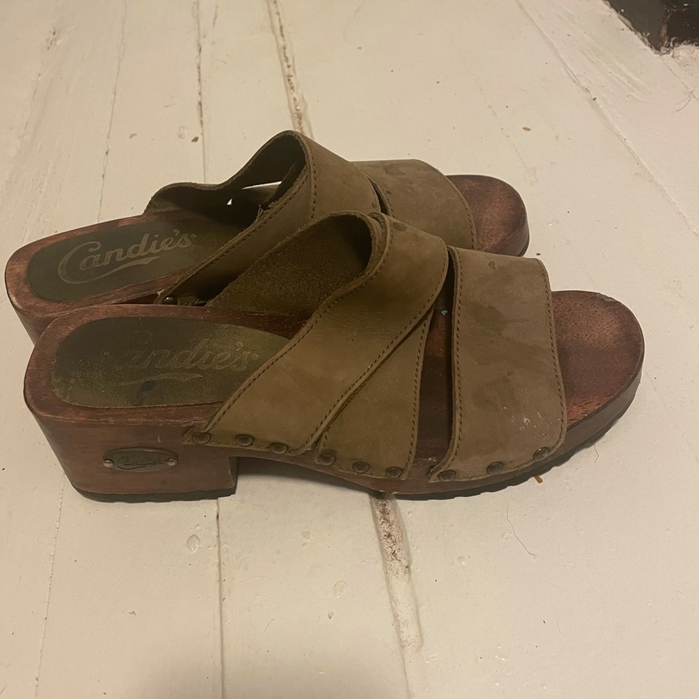 Candies Suede Sandals